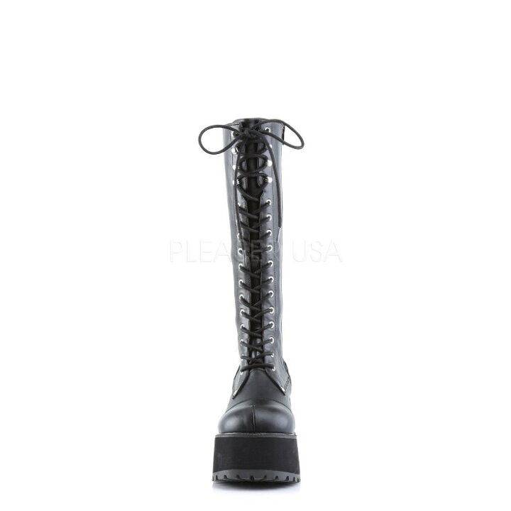 楽天市場】demonia デモニア 厚底 ブーツ ロング ロングブーツ 厚底 