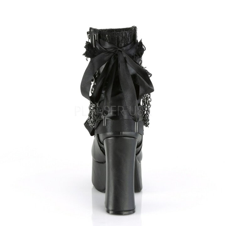 楽天市場】demonia デモニア 厚底 ブーツ ショートブーツ 厚底 11.5cm 