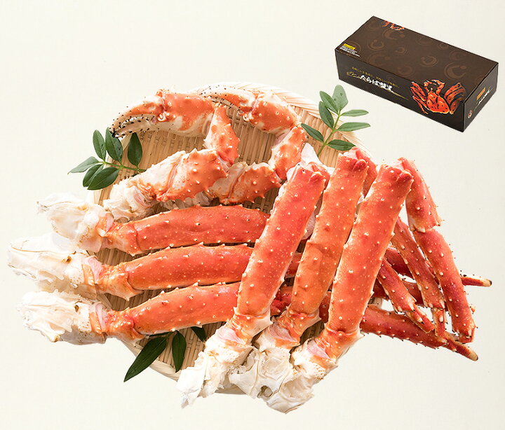 楽天市場】タラバガニ 足 3〜4L 2肩 1.2〜1.4kg （1肩600〜700g/解凍後  