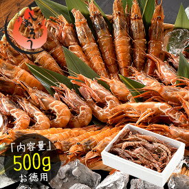 越前産 がらえび 500g（約35尾入り）ガラエビ［送料無料］ えび 冷凍 エビ 冷凍えび 美味しい 冷凍エビ 甘い 冷凍海老 産地直送 国産 福井県 お刺身 お徳用 贈り物 ごちそう 贈答 健康 ギフト プレゼント