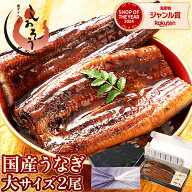 うなぎ 国産 鰻 ウナギ 蒲焼き 蒲焼 鰻の蒲焼 大サイズ 165g前後×2尾 肝吸い 国産鰻 うなぎ蒲焼き うな…