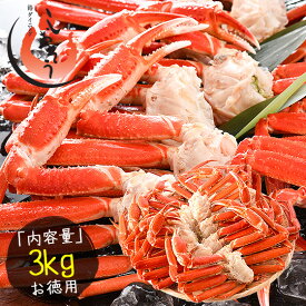 ズワイ蟹 カニ足3kg ずわいがに ずわい蟹 蟹 カニ 足 脚 鍋 ズワイ ずわい ズワイガニ かに 冷凍カニ 冷凍かに 海鮮 冷凍 グルメ お徳用 [送料無料] 健康 父の日 父の日ギフト 子供 ギフト ギフト プレゼント