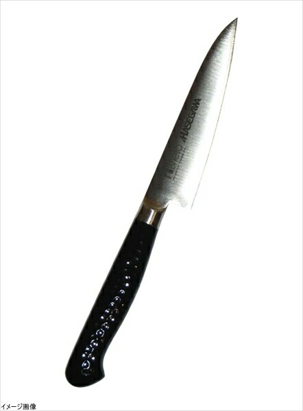 ハセガワ 抗菌カラー庖丁 ペティーナイフ 12cm ブラック MPK-12