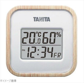 タニタ デジタル温湿度計 TT－571－NA ナチュラル