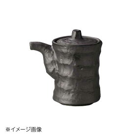 桐井陶器 モデルノ MODERNO 料亭削り しょう油L(黒) 26-43