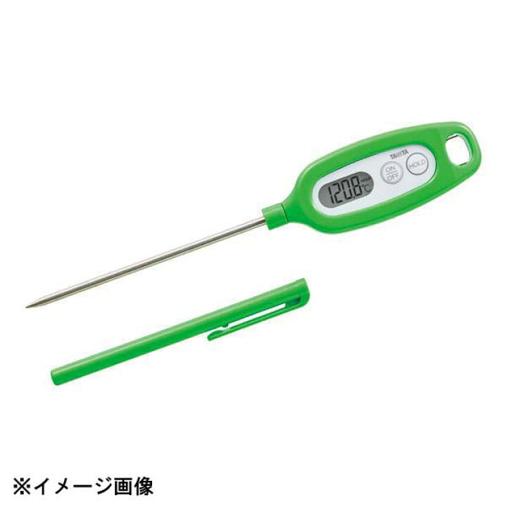 楽天市場】デジタル温度計 防水タイプ TT-508NGR グリーン : ダイニングマート