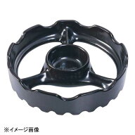 トーセラム 温度センサー付きガスコンロ用焼き台 19cm ブラック