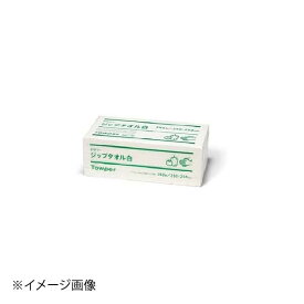 東海加工紙 タウパー ジップ 白 (1ケース12束入)