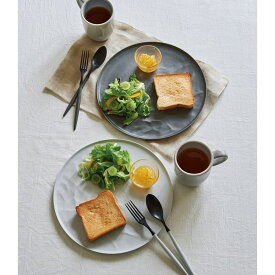 平皿 長皿 ワンプレート カトラリー グラス エイラス 割れない皿 食洗器対応 食器 日本製 国産 割れ ない 皿 おしゃれ 和皿 洋皿 盛り皿　新生活 食洗機対応 モダン 北欧風 カフェ ARAS 直径27.5cmの割れないお皿1枚＋フォーク＆スプーンセット 551505