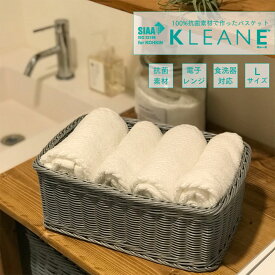 レビュー記入でクーポン配布 キッチン小物収納 キッチン収納 水切り KILEANE/キレーネ ラタン ラタン調 KLEANE/キレーネ スクエアかご L WB1031