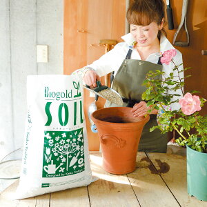 \最大8000円オフクーポン 10月27日9時59分迄/ ディノスオリジナル培養土 バイオゴールド×吉谷桂子×dinos バイオゴールドソイル 18L G85610