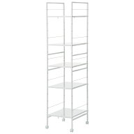 【クーポン5月6日迄】 幅が伸縮するすき間ラック ワイドタイプ 幅27.5cm-42.5cm奥行59.5cm高さ180cm 新生…