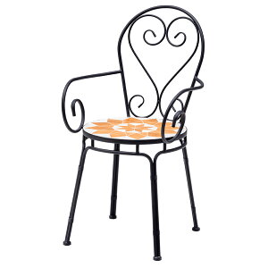 \最大8000円オフクーポン 10月27日9時59分迄/ アンソレイユファニチャー チェア2脚組 ガーデンチェア ベンチ ガーデンファニチャー G87208