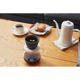 レビュー記入でクーポン配布 コーヒードリッパー コーヒー用品 鍋 調理器具 オイル 食器 電子レンジ ≪キノメL≫ キノメ セラミックコーヒーフィルター WE1272