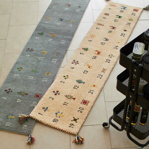�y�N�[�|��5��27��1�F59���z Gabbeh/�M���b�x �C���h���}�b�g ��40cm×120cm �L�b�`���}�b�g �J�[�y�b�g ���O �}�b�g H94513 �_LINE�F�����o�^�ŃN�[�|���^