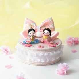 【最大8000円OFFクーポン 1／29 1：59迄】 ＜京都龍虎＞ふんわりお雛様 ひな人形 年中行事用品 季節商品 LX5103 ＼LINE友だち登録でクーポン／