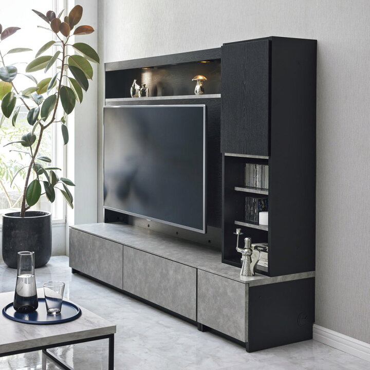 楽天市場】テレビ台 幅160高さ150cm 【Serayastena/セラーステナ 