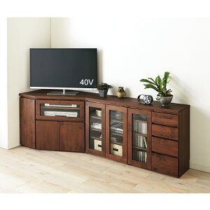 \LINE友だち登録で500円オフクーポン/ テレビ台 左コーナー用 幅90高さ70cm 【見やすいリビングボードシリーズ】 コーナーテレビ台 テレビ台 テレビボード 529005