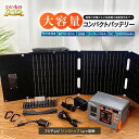 ＼LINE友だち登録で200円オフクーポン／ メガパワーステーションアルファ 特別セット 蓄電池 ソーラーパネル セット …