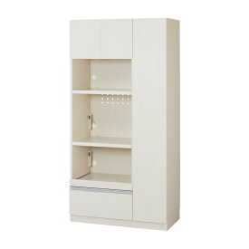 【7/15限定 全品P10倍】 レンジ台 キッチンラック キッチン収納 家電も食器もたっぷり収納！天井ぴったりキッチンシリーズ マルチボード 幅90cm奥行45cm 542807