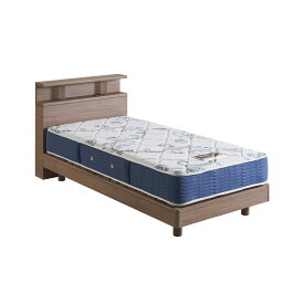 ≪ワイドダブル幅153cm≫SIMMONS/シモンズ シェルフII 脚タイプベッド 5.5インチマットレス付き【配送料金込み 組立・設置サービス付き】 木製ベッド ベッド H95144 ＼LINE友だち登録でクーポン／