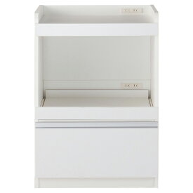 大型レンジが置ける家電収納庫 レンジキッチンカウンター・幅60cm レンジ台 キッチンラック キッチン収納 629633 ＼LINE友だち登録でクーポン／