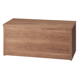 【クーポン最大5千円OFF 1/13迄】 耐荷重100kg！組立不要 収納庫付ベンチ ボックスタイプ・幅90cm奥行41cm 玄関周り雑貨 下駄箱 玄関収納 631619