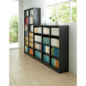 棚位置が全て選べるオープン本棚 幅86.5cm高さ117cm コミックラック 本棚 ラック シェルフ 627614