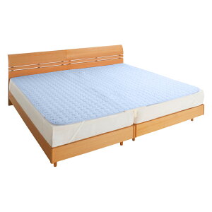 【クーポン最大5千円OFF 10/27 9:59迄】 ≪ファミリー200(シングル2枚相当)|約200×210cm≫ パシーマ(R)EX 無地 敷きパッド ファミリーサイズ 敷きパッド ベッドパッド 615028