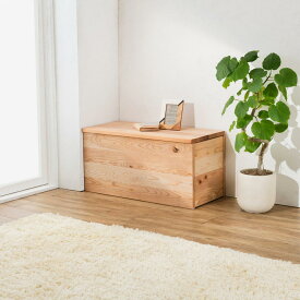 杉天然木のたっぷり収納ベンチ 幅120cmタイプ キャビネット リビングボード リビング収納 588103