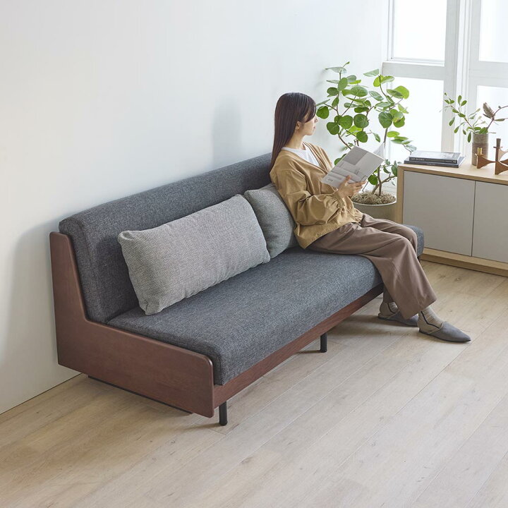 楽天市場】Paxon/パクソン ごろ寝ソファベッド 幅181cm ファブリック 