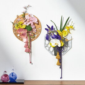 【クーポン最大10％OFF 11/8限定】 節句の壁掛けお花飾り ひな人形 年中行事用品 季節商品 KR0156