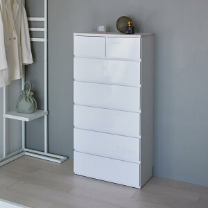 Marblenome/マーブルノーム 薄型チェスト 幅60cm・6段 高さ120cm タンス 衣類収納 H84104