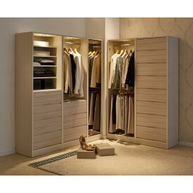 【クーポン最大5千円OFF 1/24 20時から4h限定】 Vises/ヴィセス オープンワードローブ 幅60cm ハンガー＆引き出し ワードローブ クローゼット 衣類収納 H95502 ＼LINE友だち登録でクーポン／