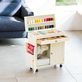 楽天市場 ミシン 収納 ワゴンの通販