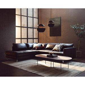 【クーポン最大5千円OFF 10/27 9:59迄】 LX 総革張り(セミアニリン厚革)コーナーソファセット 座って右コーナー ソファセット ソファ H81002