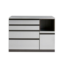 【クーポン最大5千円OFF 1/24 20時から4h限定】 ステンレスバイブレーション仕上げ天板カウンター 幅120cm キッチンカウンター キッチン収納 629802 ＼LINE友だち登録でクーポン／