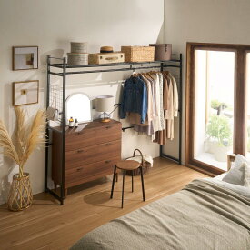 家具の上も収納になる伸縮ラック 高さ181cmタイプ クローゼットハンガー カバー 衣類収納 632105 ＼LINE友だち登録でクーポン／