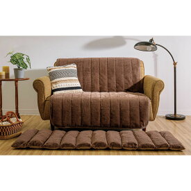 ≪アームなし・1人掛≫ とろけるぬくもり感！ヒートループ（R）ソファカバー 人掛けソファーカバー ソファーカバー 615611