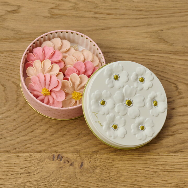 楽天市場 ガーデニング フラワー 花 花ギフトセット 母の日ギフト フラワーピクニックカフェ お花のぼうろ お手入れ要らずのアーティフィシャルフラワーセット Fp8621 ディノス楽天市場店