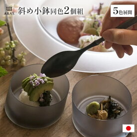 【クーポン10％OFF 7/8】 深皿 カトラリー グラス エイラス 割れない皿 食洗器対応 食器 日本製 国産 割れ ない 皿 おしゃれ 和皿 洋皿 盛り皿 ARAS 斜め小鉢同色2個組 551517