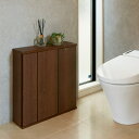トイレ収納 ラック トイレ 洗面所 ランドリー収納 サイズと収納力にこだわったトイレ収納庫 幅60cm 526828