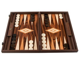 Manopoulos マノプロス バール パッチワーク バックギャモン BURL PATCHWORK Backgammon