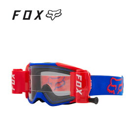 FOX RACING フォックスレーシング ビュー ストレイ ロールオフ ゴーグル ブルー VUE STRAY ROLL OFF GOGGLES Blue