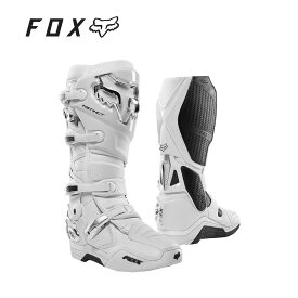 FOX RACING フォックスレーシング インスティンクト ブーツ ホワイト/シルバー INSTINCT BOOT White/Silver