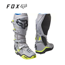 FOX RACING フォックスレーシング インスティンクト ブーツ グレー/イエロー INSTINCT BOOT Grey/Yellow