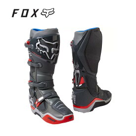 FOX RACING フォックスレーシング インスティンクト ブーツ グレー/レッド INSTINCT BOOT Grey/Red