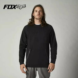 FOX RACING フォックスレーシング バックラッシュDWRクルースウェットシャツ ブラック Backlash DWR Crew Sweatshirt Black