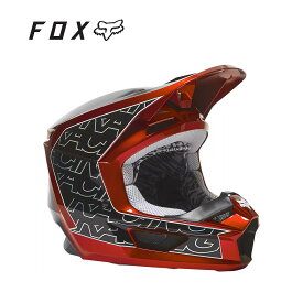 FOX RACING フォックスレーシング V1 ペリル ヘルメット フローレッド V1 PERIL HELMET FLO RED