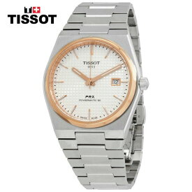 TISSOT ティソ T-クラシック PRX パワーマティック 80オートマチック メンズ 腕時計 T-classic PRX Powermatic 80 Automatic Men's Watch